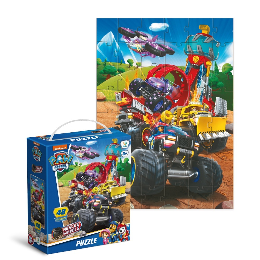 Пазл на 48 елементів Paw Patrol. Rescue Wheels