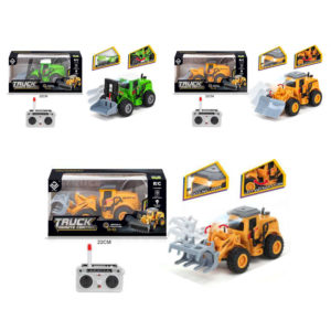 Бульдозер 6182BGM радіо/к,будтехніка,світ, рухл.деталі,гумові колеса,3 види.бат.кор. 22-10,5-10см