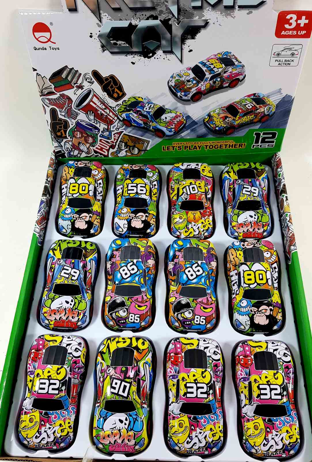 Машинка металева 909-415 в коробці 12шт