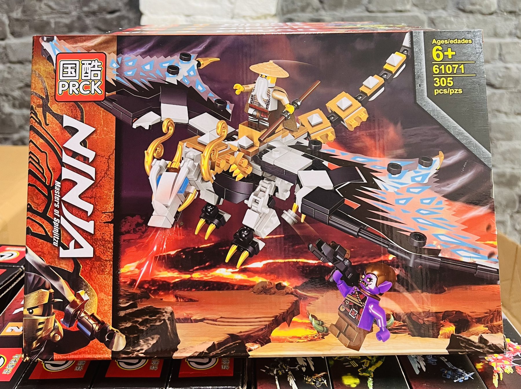 Конструктор 61071 Ніндзяго 305 елементів, в коробці