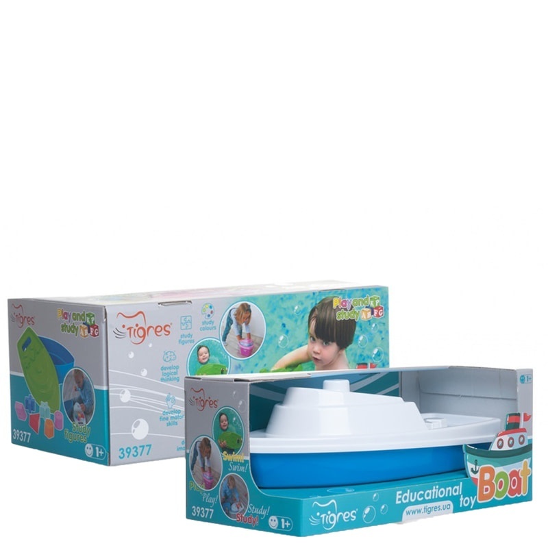 Розвиваюча іграшка "Кораблик" в коробці арт.39377