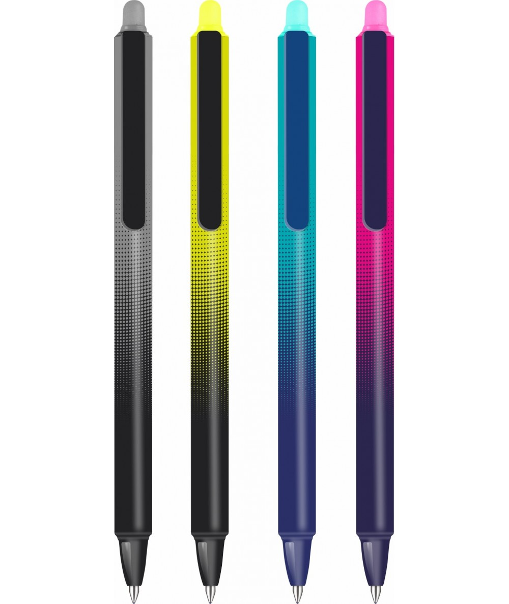 Ручка пиши-стирай 0,5 синя GRADIENT DARK дисплей 36шт COOLPACK /36/