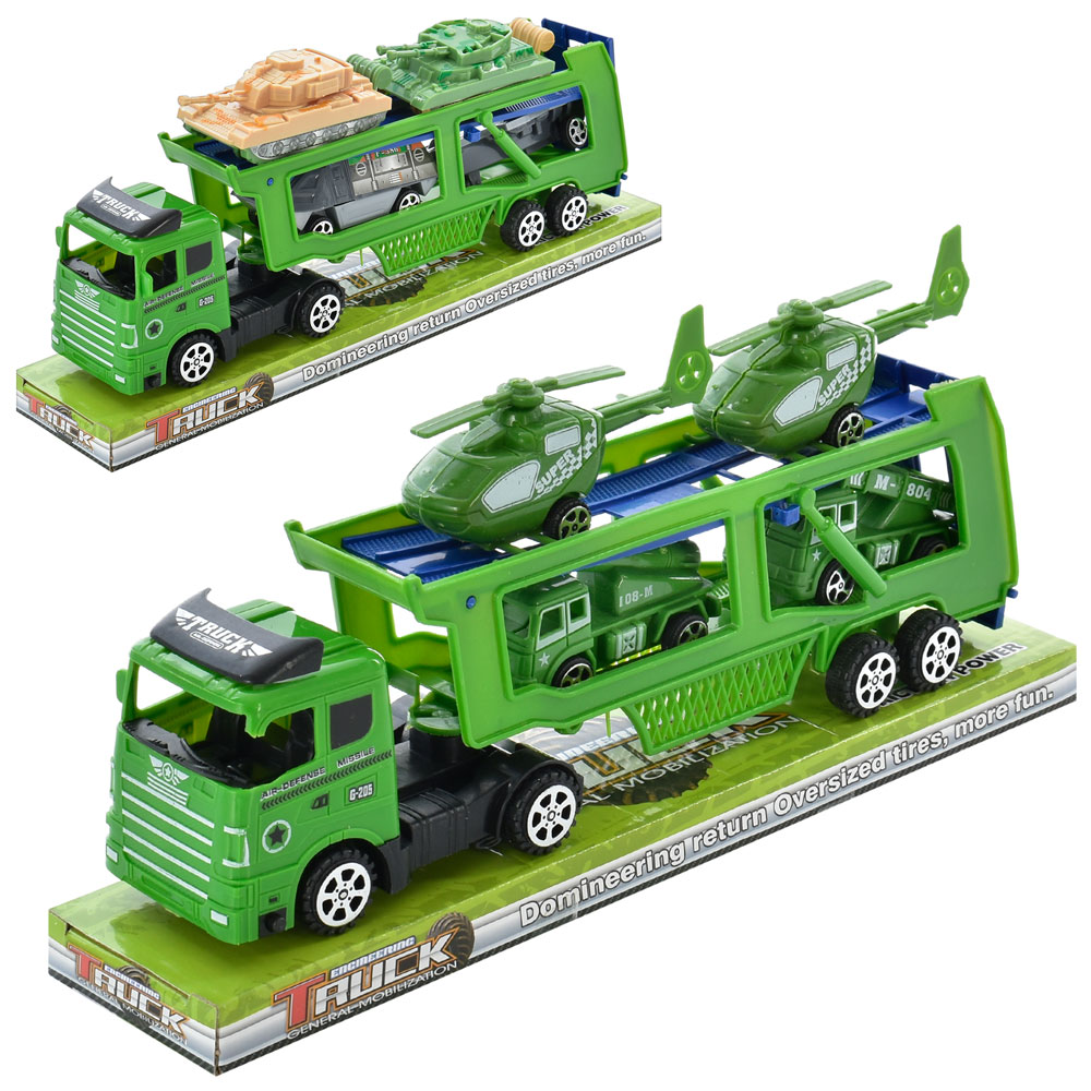 Трейлер MR892-34-36 інерц., військова техніка 4 шт., 2 види, бліст., 32-13-6, 5 см.