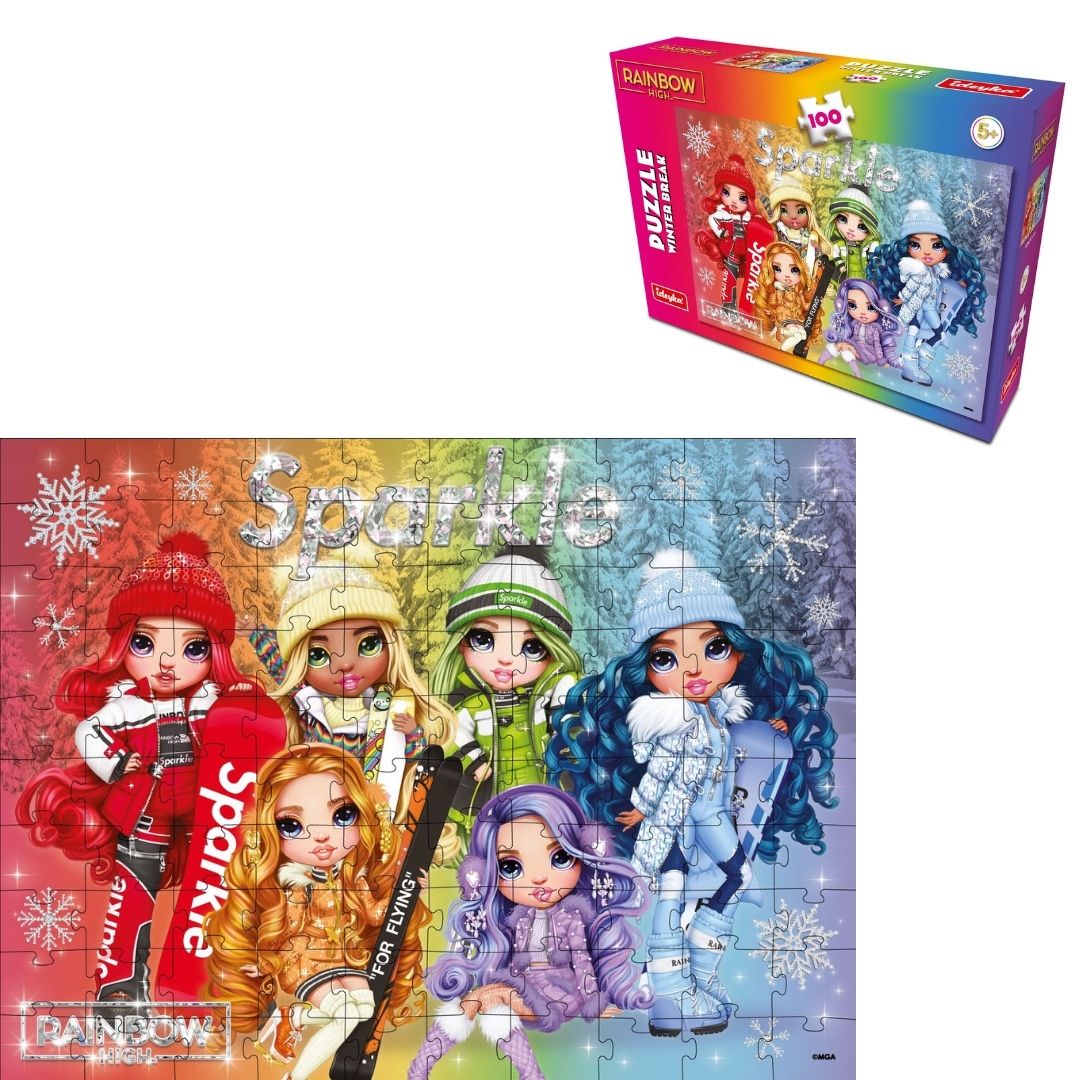 Пазли Rainbow High Winter Break, 100 елементів