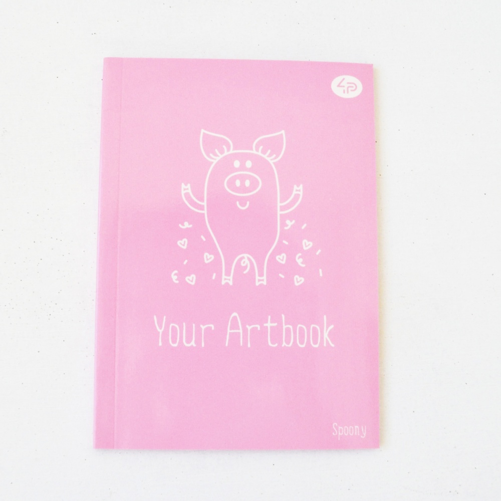 Блокнот TM Profiplan "Artbook "Spoony", pig, В6