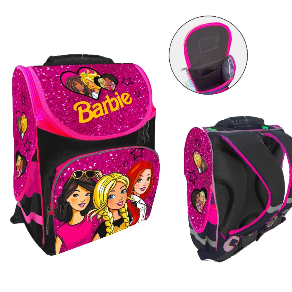 Ранець-короб ортопедичний, Barbie 34*26*15см, Space, Д