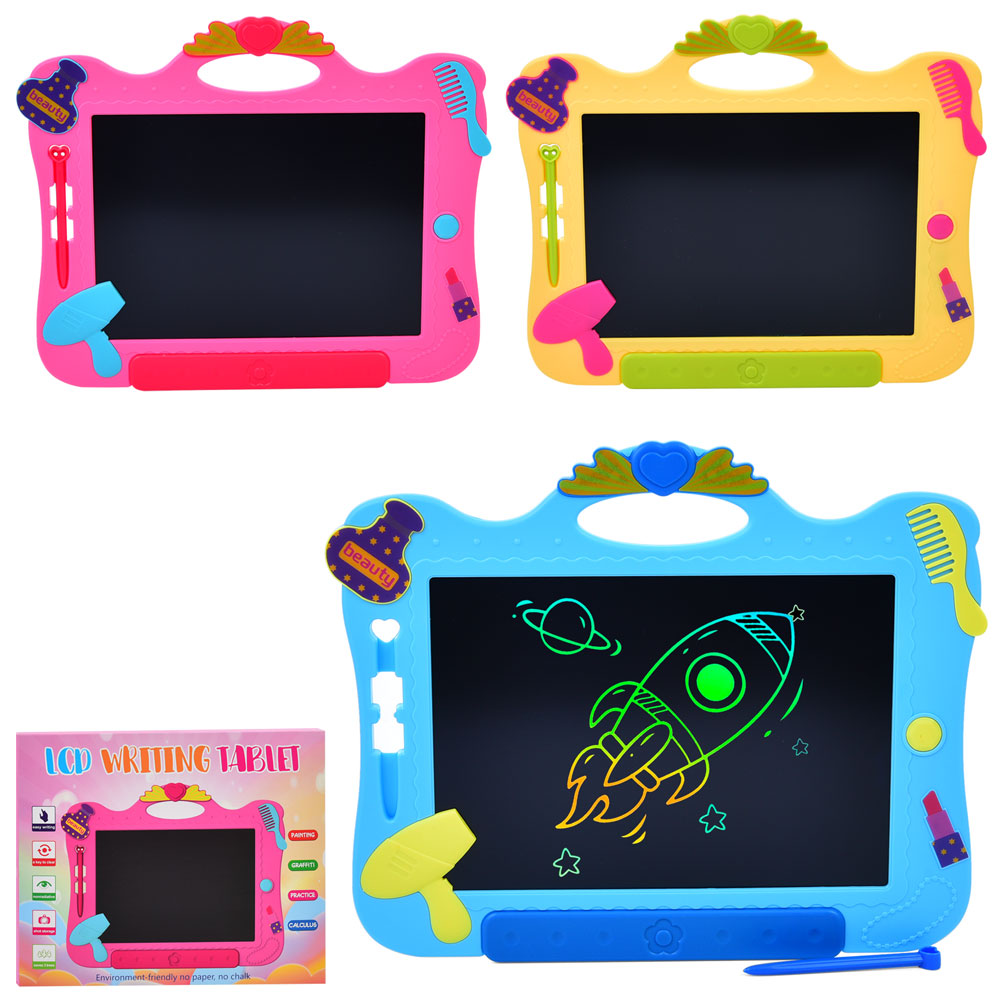 LCD планшет FG240428066Q для малювання, 11 дюймів, кольоровий,3 кольори,бат.(таб.),кор.,34-28-1,5см.