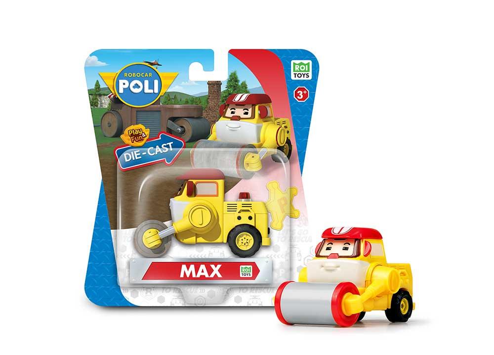 МЕТАЛЕВА КОЛЕКЦІЙНА МАШИНКА РОБОКАР МАКС DIE CAST