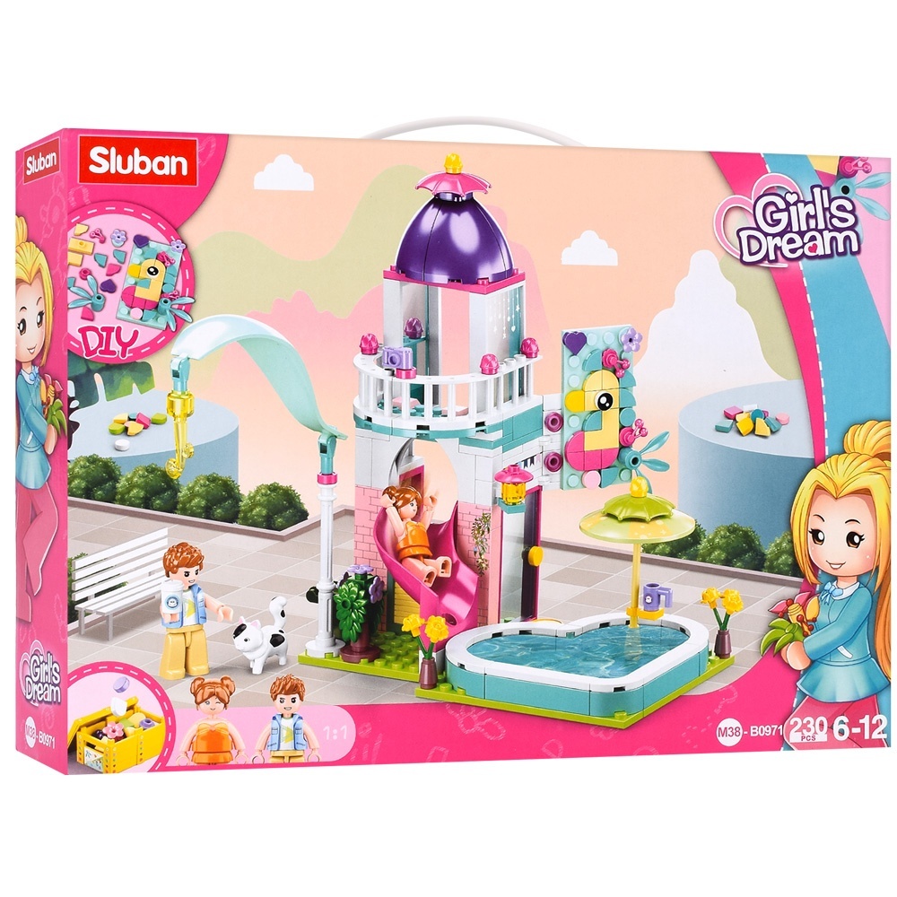 Конструктор SLUBAN M38-B0971 "Girls Dream": Вечірка, 228 дет.