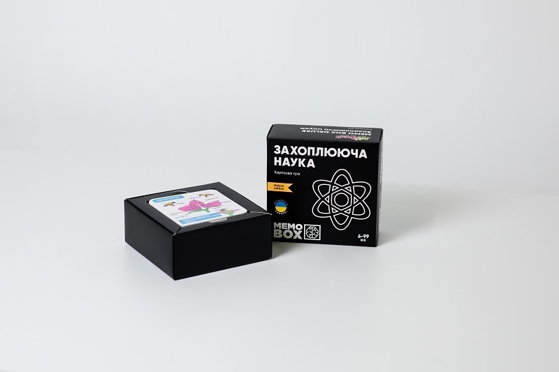 Настільна гра JoyBand MemoBox Delux "Захоплююча наука", MBD105