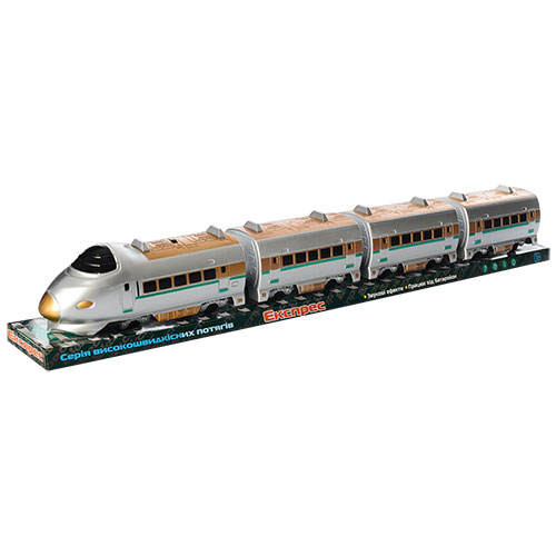 Локомотив M 0335 U/R електричка, муз., бат., бліст., 74,5-9-11 см.