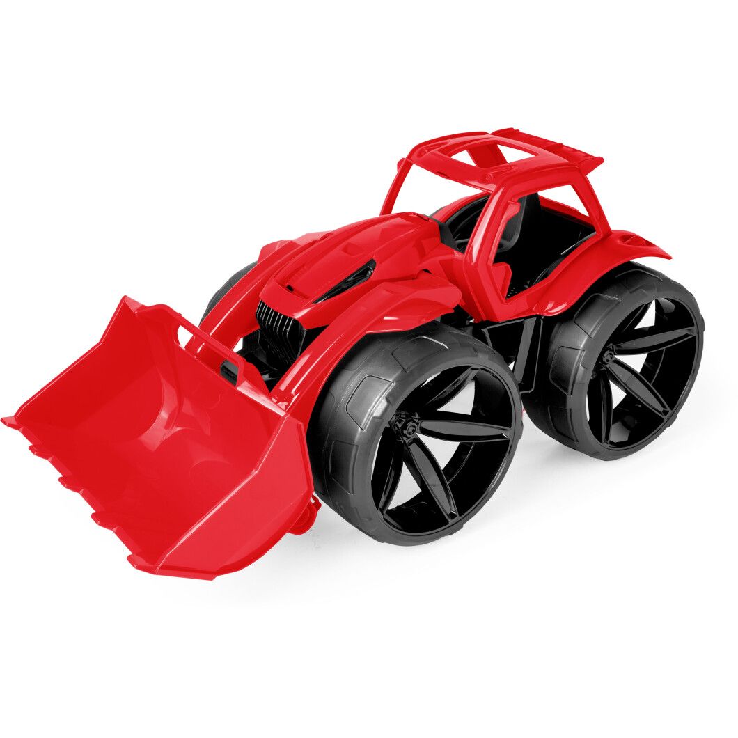 Maximus бульдозер червоний