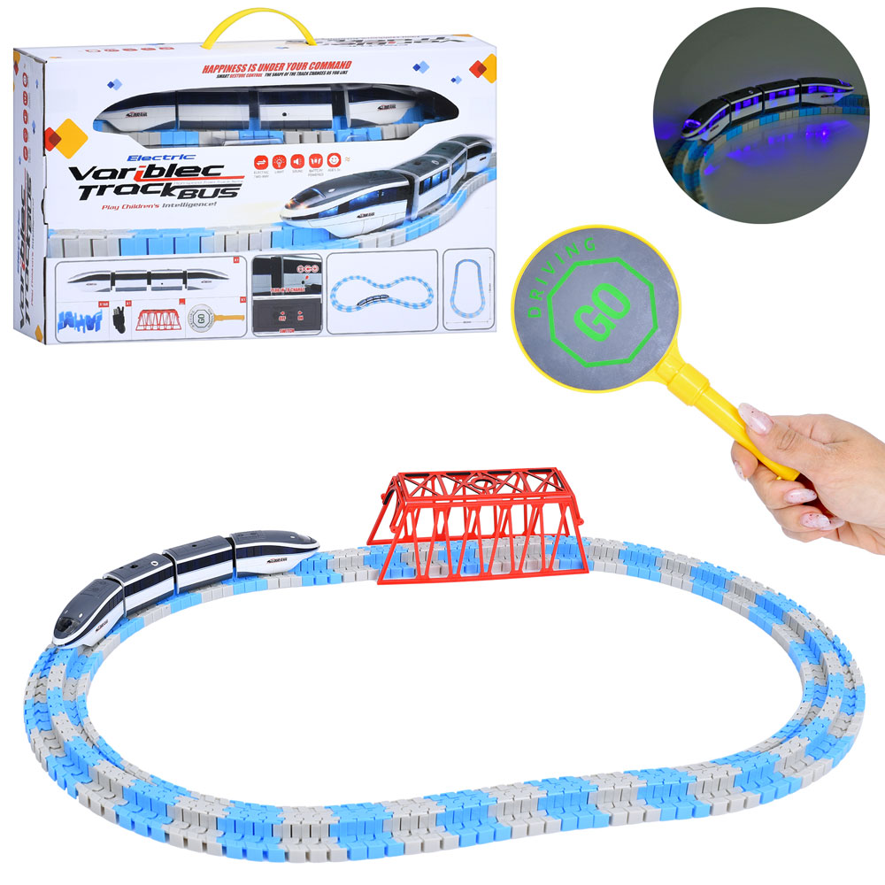 Залізниця 22912 акум., локомотив, вагони, USB, муз., світло, кор.,46-28,5-10,5 см.