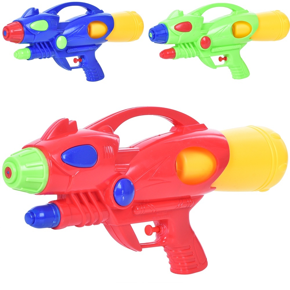 Водяний пістолет MR 0924 розмір великий, 3 кольори, кул., 41-20-7 см.
