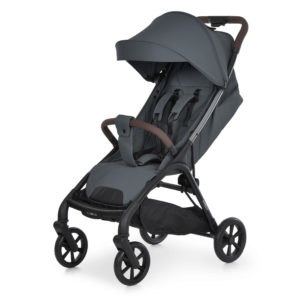Візок El Camino AMBER ME 1227 Magnet Gray дитяча прогулянкова, до 22 кг, PU колеса,темно-синій