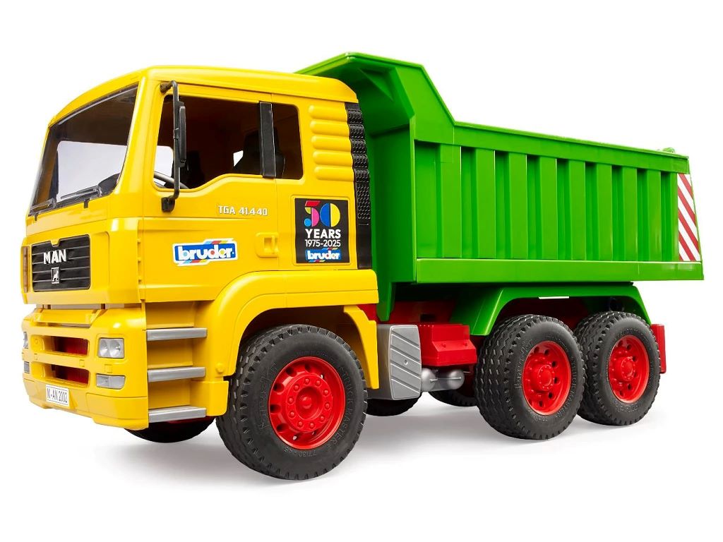 Машинка іграшкова. Самоскид MAN TGA лімітована серія "50 років Bruder"