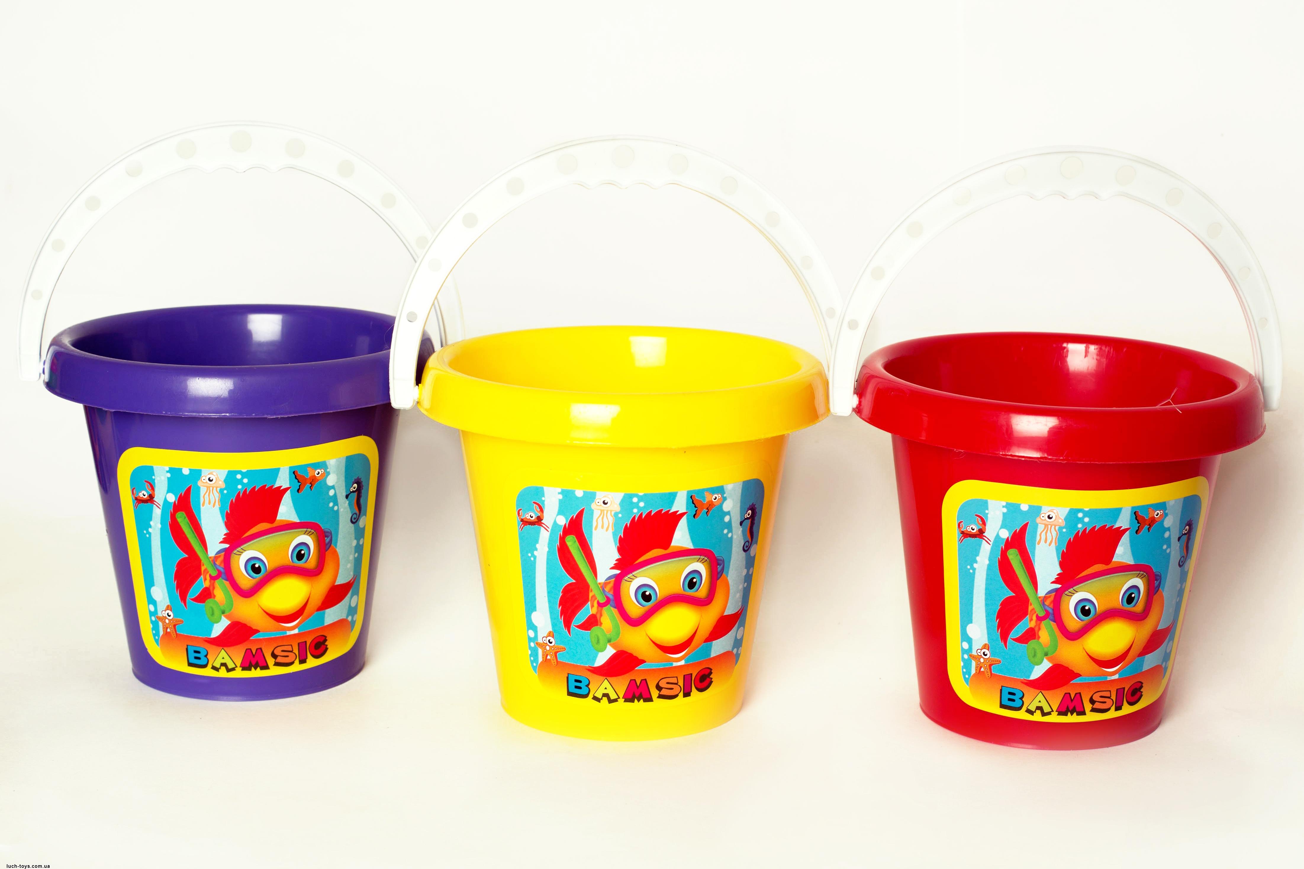 "Відро "Класік  №1 "012/7 Бамсик, Іграшка дитяча
