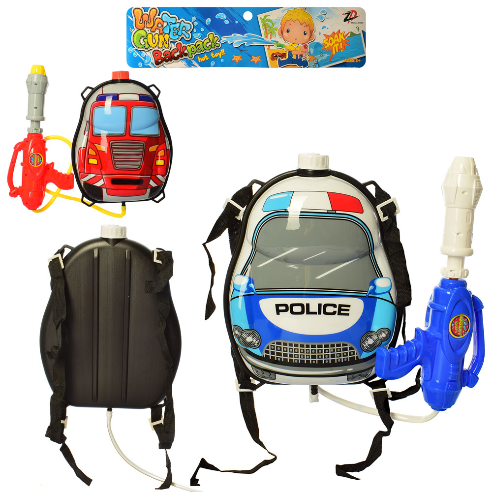 Водяний автомат MR 0228 помпа, з балоном на плечі, 2 види, кул., 38-46-8 см.