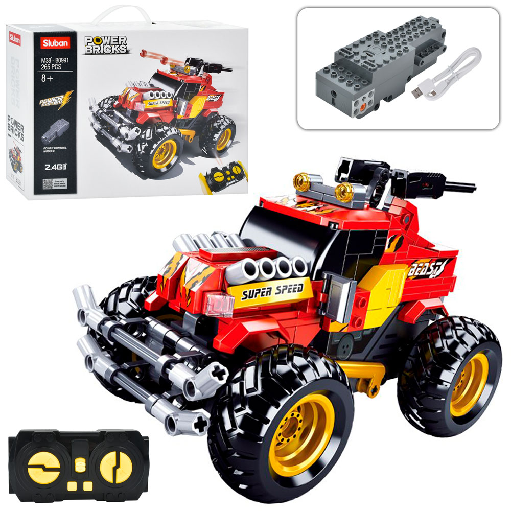 Конструктор SLUBAN M38-B0991 "Power Bricks": Позашляховик, 265 дет.