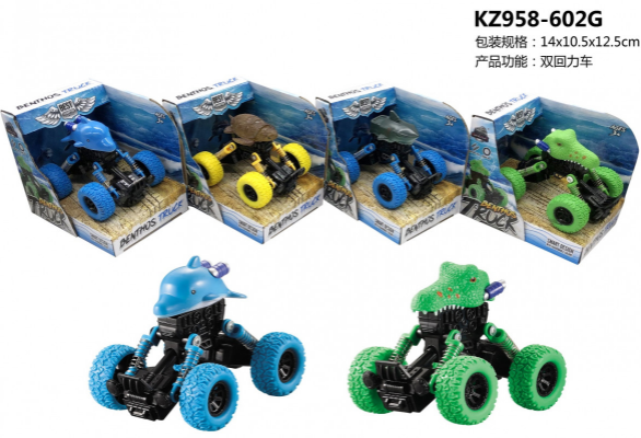 Іграшка інерційна №KZ958-602G позашляховик голова тварини. 4 види (14 * 10,5 * 12,5) см