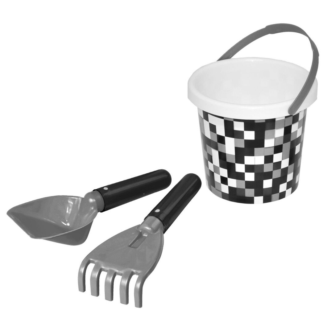 Набір для піску " Піксель" 3 ел. з термонаклейкою