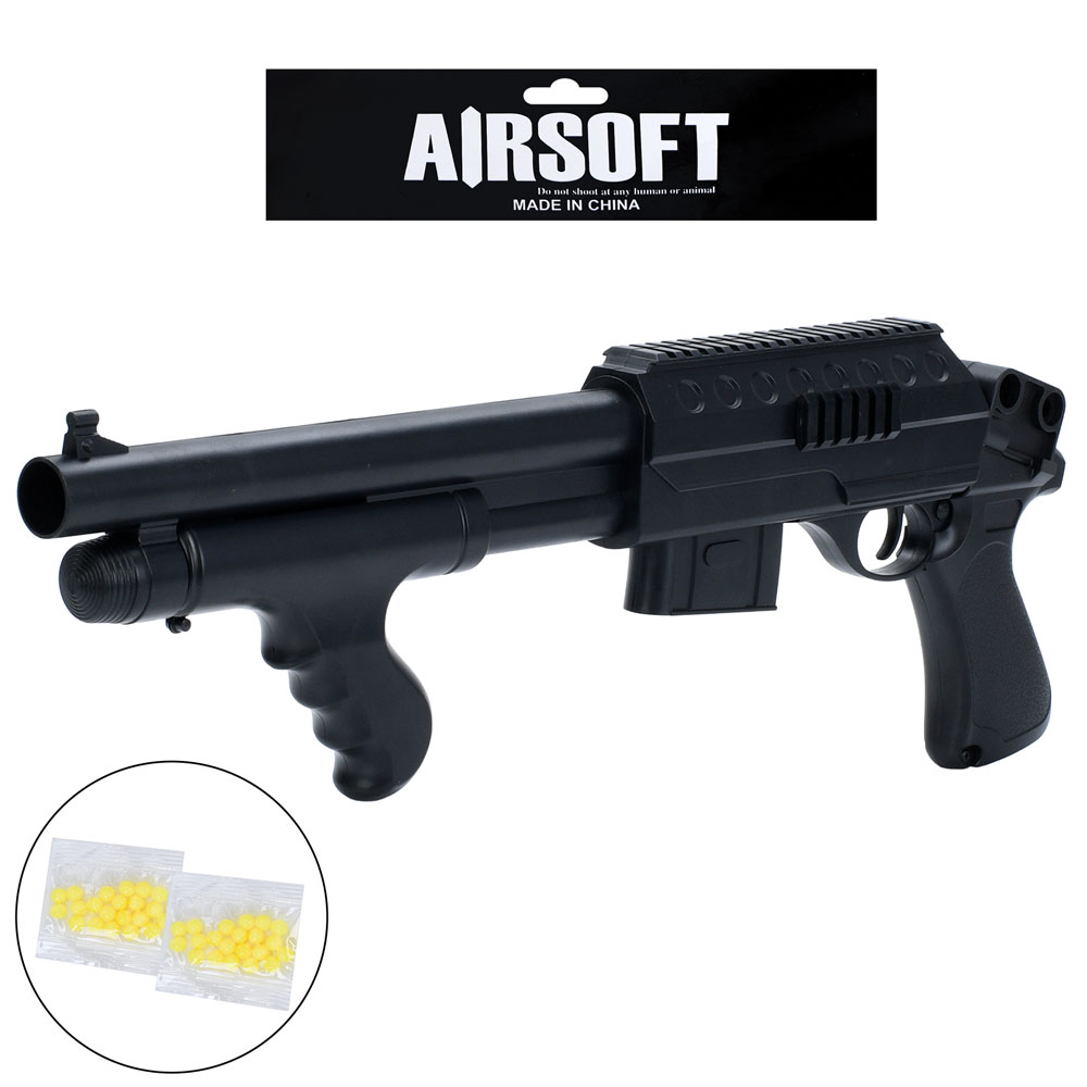 Автомат 0681 53см, пластикові кулі, у пакеті, 21-64-5см