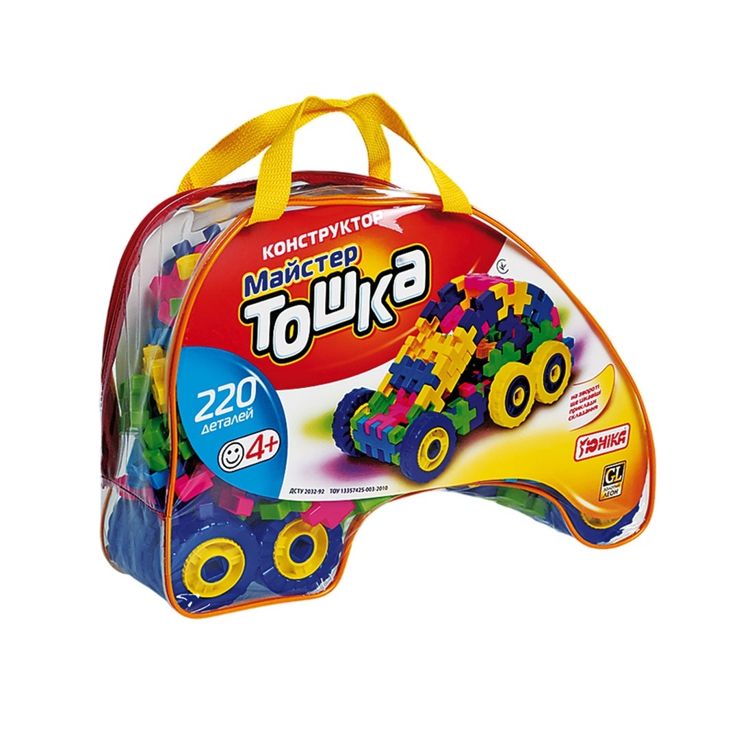 Конструктор "Майстер "ТОШКА" (220 дет.) 