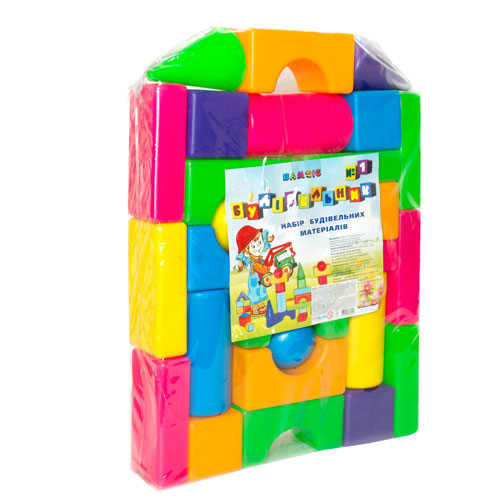 Конструктор "Будівельник №1"  095/1 (42*58*24см) Бамсік