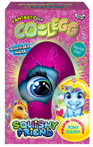 Креативна творчість "Cool Egg" яйце мале (5)CE-02-01,02,03,04,05