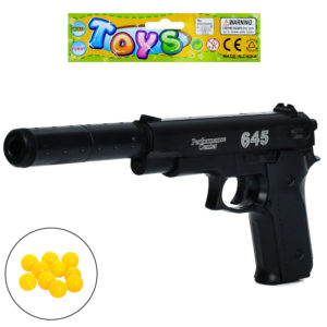 Пістолет K6SE+ пластикові кулями, у пакеті, 15-27-3см