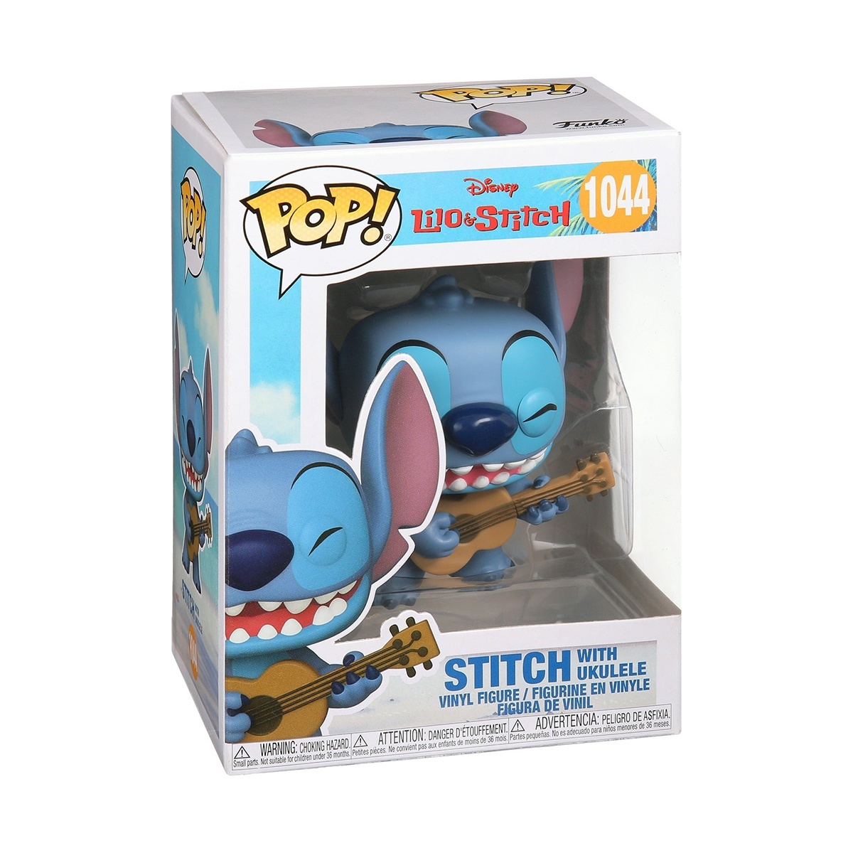 Ігрова фігурка FUNKO POP! серії "Ліло та Стіч" - СТІЧ З УКУЛЕЛЕ