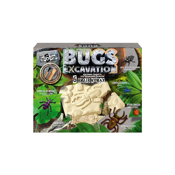 Набір для проведення розкопок "BUGS EXCAVATION" жуки укр