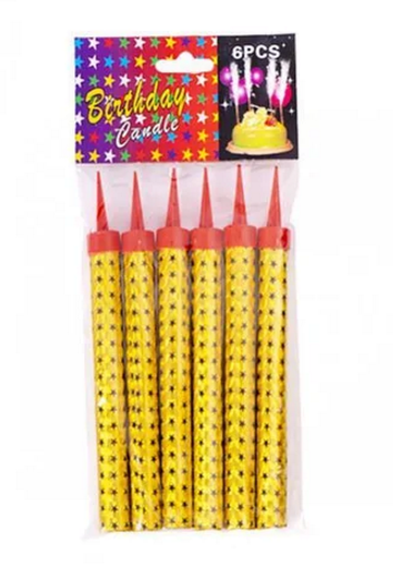 Холодний фонтан для торту candle 6pcs 12cm fair work