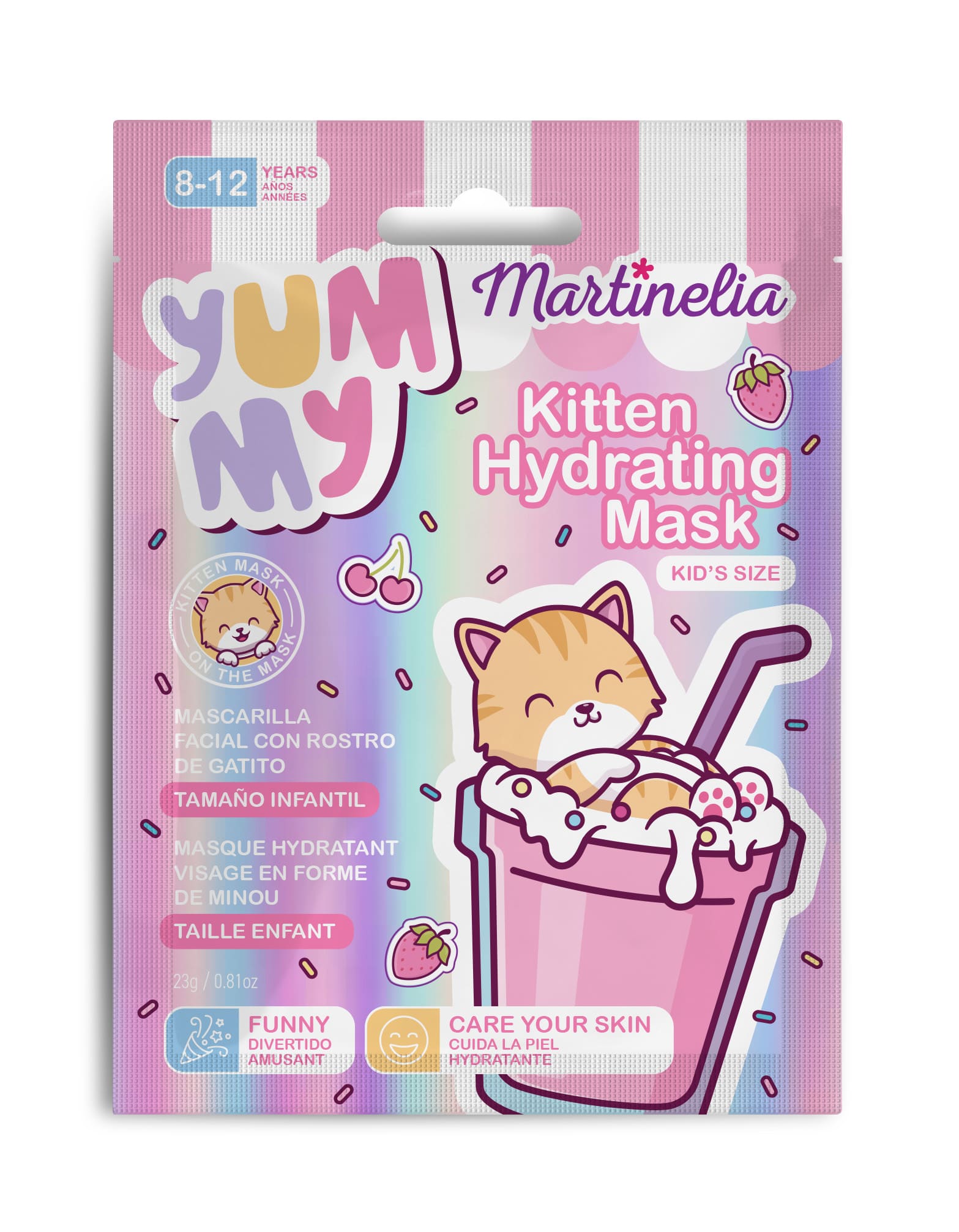 MARTINELIA YUMMY Зволожуюча маска для обличчя, арт. 77040