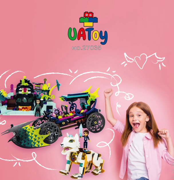 Конструктор UAToy "Битва Принцеси Ліі серія Казкові принцеси 730 деталей