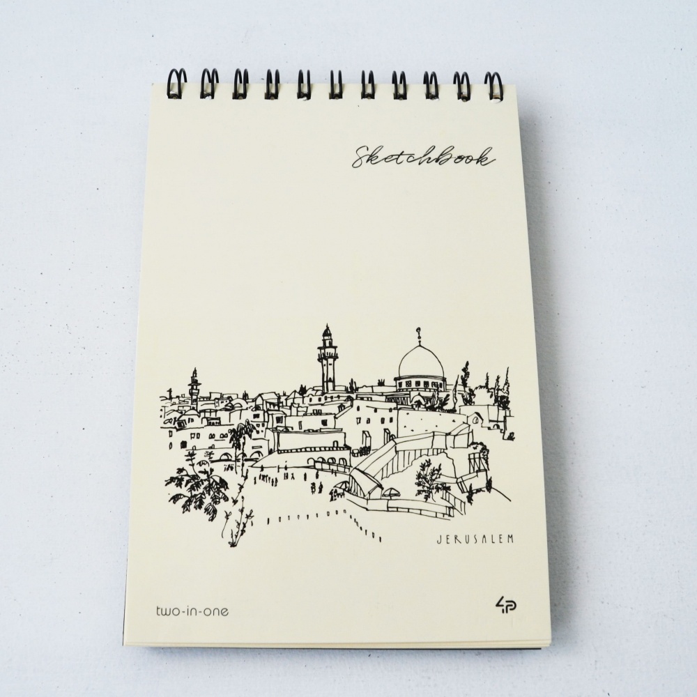 Блокнот TM Profiplan «Two in one sketch book» Jerusalem, A5