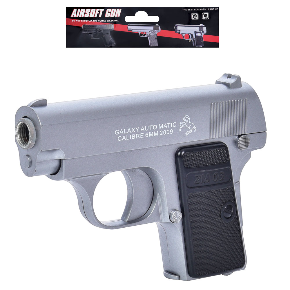 Пістолет ZM03-1 на кульках, кул., 21-14-3,5 см.