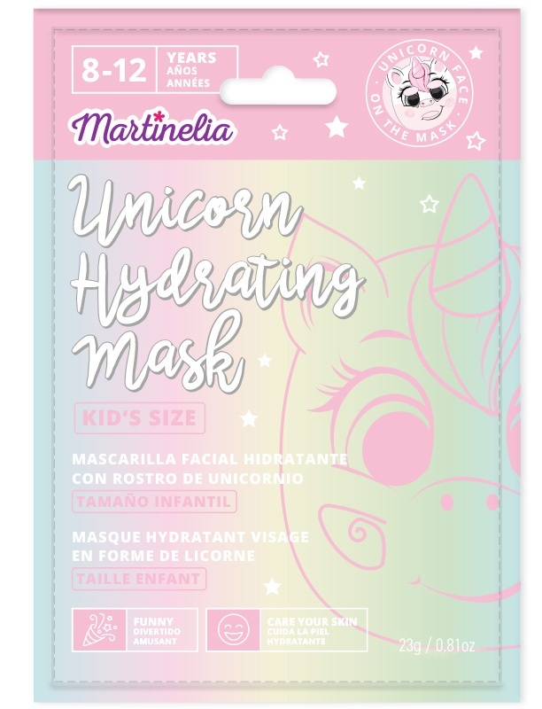 MARTINELIA UNICORN Зволожуюча маска для обличчя, арт. 77010