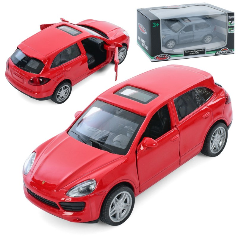 Джип AS-3027 АвтоСвіт,Porsche Cayenne,мет.,інерц.,відчин.двері,гум.колеса,2кольори,кор.,14,5-7-6,5см