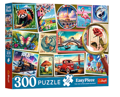 31007 Trefl Пазли "300 EasyPiece" Поштові марки