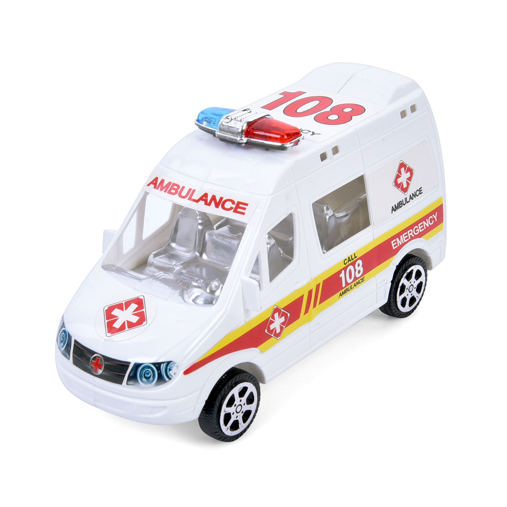 Транспорт спецслужб 505  інерц, швидка допомога, кул., 17,5-9,5-7 см.