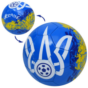 М'яч футбольний MS 4838 (30шт) розмір 5, 260-280г, Ukraine, у пакеті