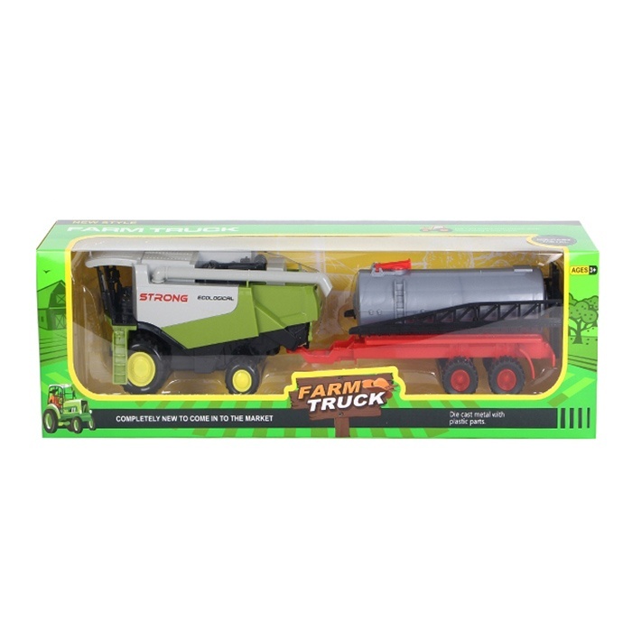 Комбайн 955-197 з причепом, рухливі деталі, кор., 40,5-12-9 см.