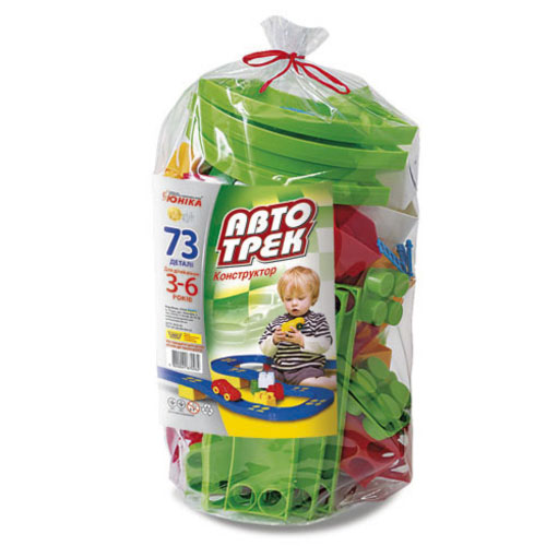 Конструктор дитячий "АВТОТРЕК" (73 дет.)