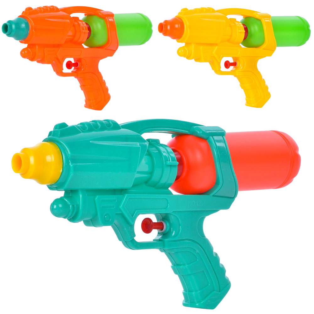 Водяний пістолет MR 1045 розмір середній, 3 кольори, кул., 30-18-4 см.