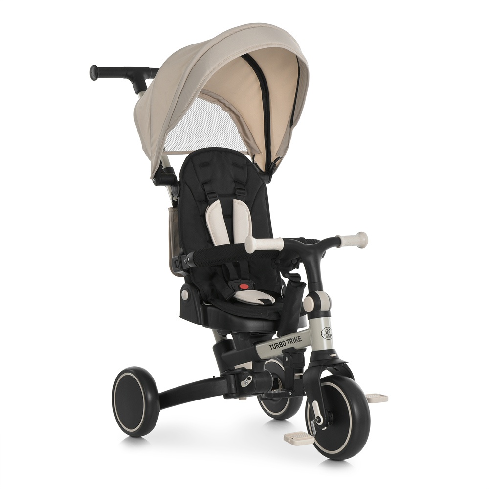 Велосипед MT 1036 beige 3 кол.EVA (8/7),алюм.рама,поворот,складн.,