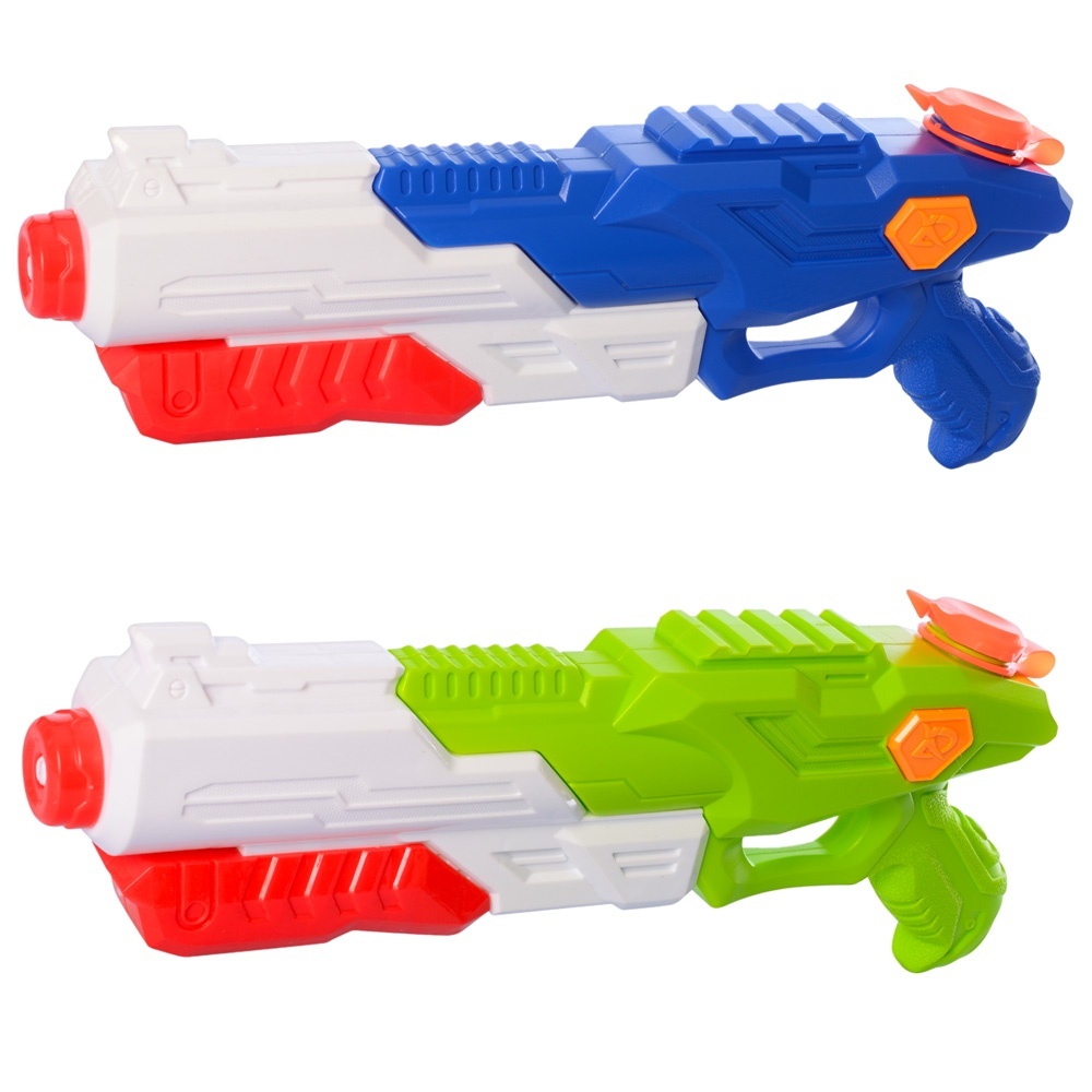 Водяний бластер MR 0194 помпа, розмір великий, 2 кольори, кул., 16-40-5,5 см.