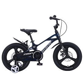 Велосипед дитячий PROF1 16д. MB16VCB BLUE.VELOCITY,SKD85,магнез.рама,обод,перед/зад.диск.торм. - 1 - smarttoys.com.ua