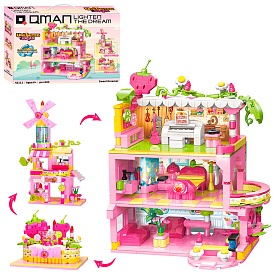 Конструктор Qman 42111 будиночок, 3в1, 580 дет., кор., 41-30-6,5 см. - 1 - smarttoys.com.ua