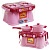 Набір "Cooking Plate with Dishes" (7 pcs.) рож. (сітка) - 1 - smarttoys.com.ua